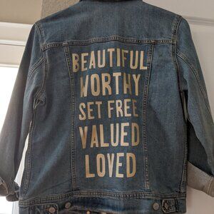 Christian/Faith Jean Jacket